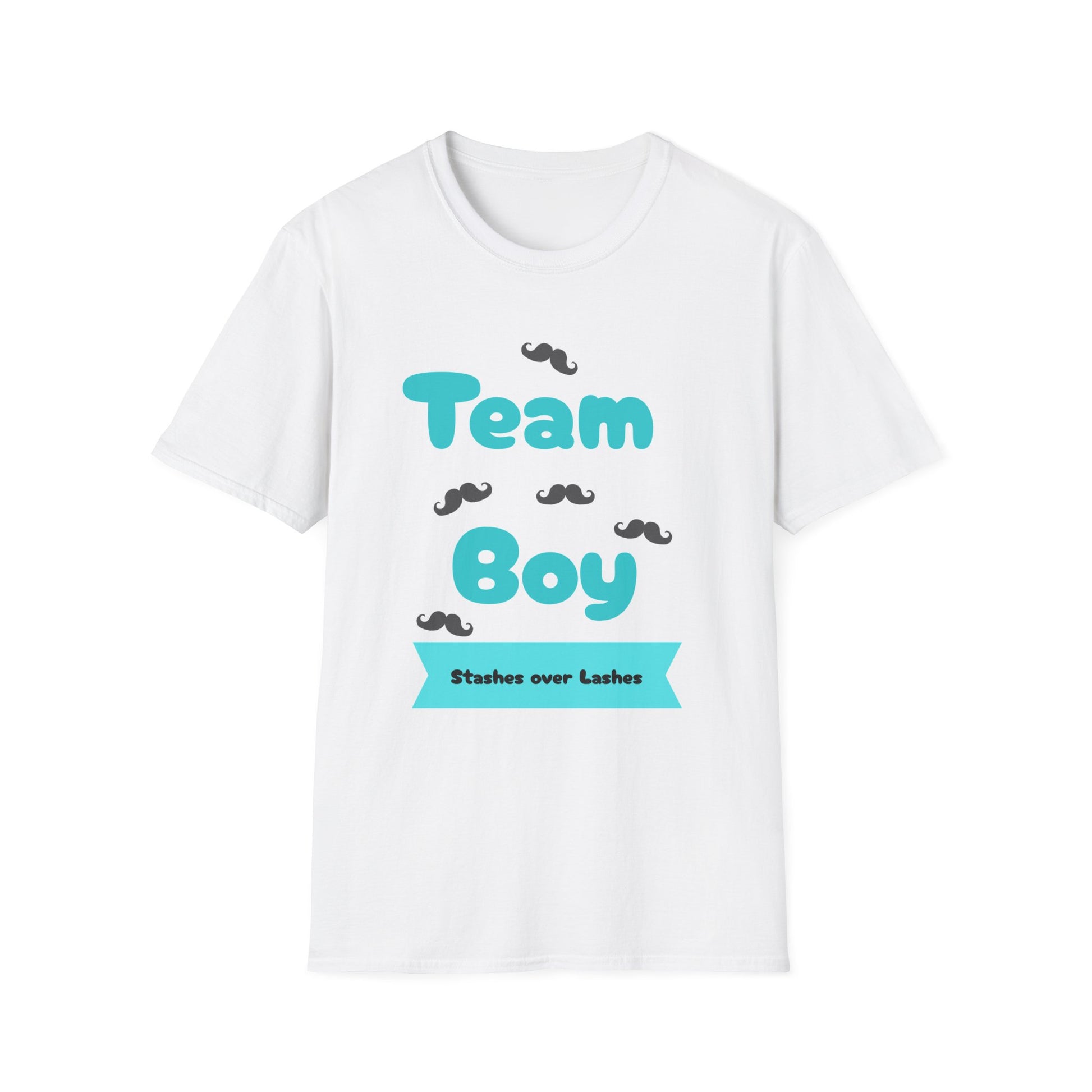 Cute Parent-Child Announcement T-Shirt, Baby Shower Gift, Gender Reveal Shirt, Unisex Softstyle Tee, Family Matching Outfit